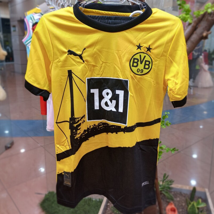 خرید ست ورزشی بچگانه باشگاهی دورتموند جنس خارجی