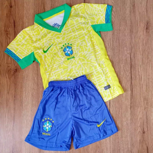 ست ورزشی بچگانه تیم ملی برزیل جنس خارجی