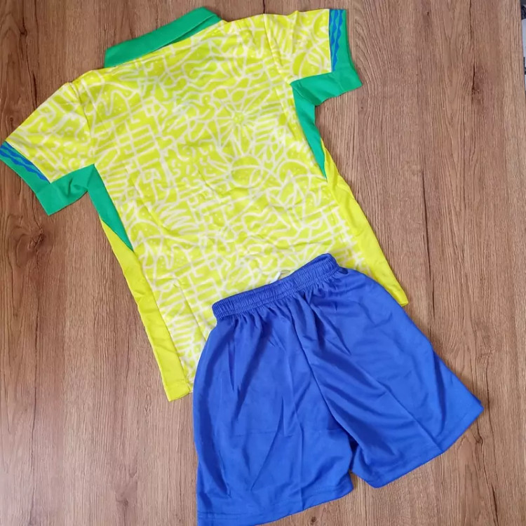 ست ورزشی بچگانه تیم ملی برزیل جنس خارجی