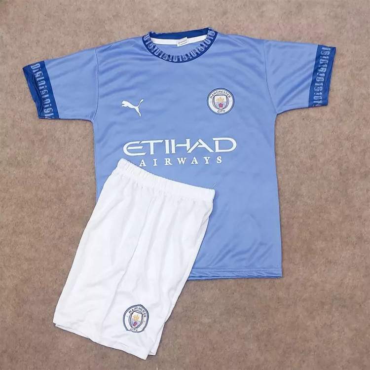 خرید ست ورزشی بچگانه کیت اول منچستر سیتی هالند