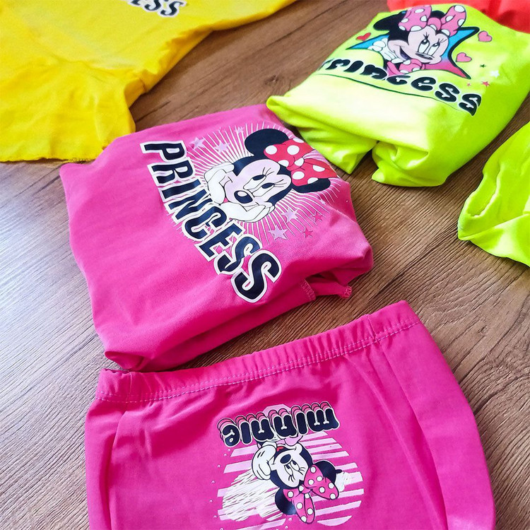 خرید مایو یک تیکه شورتی دامنی بچگانه به همراه