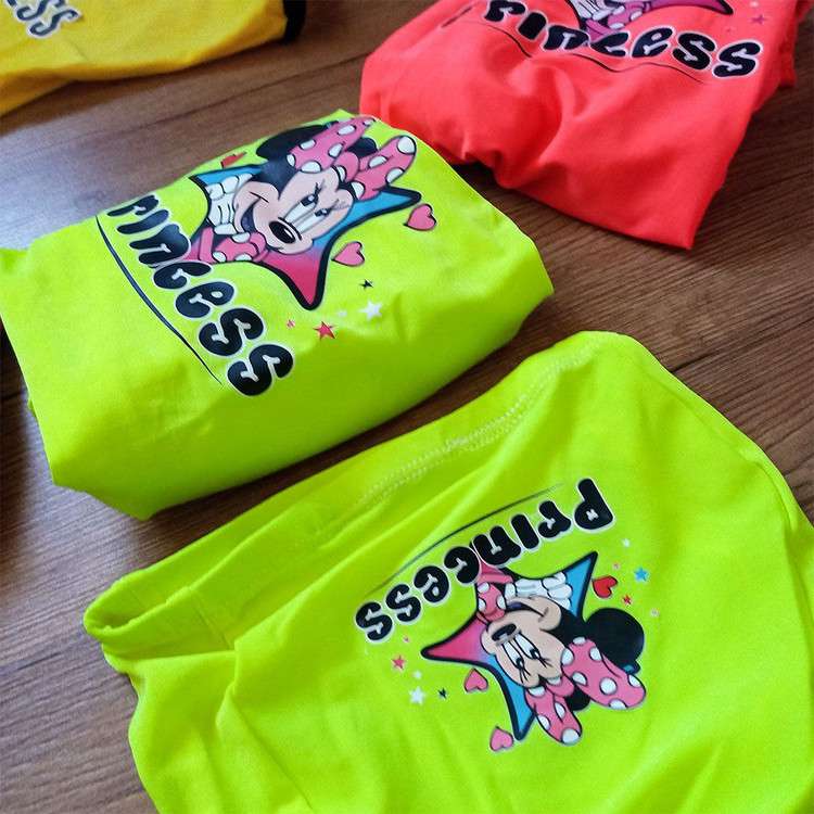 خرید مایو یک تیکه شورتی دامنی بچگانه به همراه