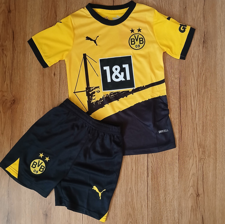 خرید ست ورزشی بچگانه باشگاهی دورتموند جنس خارجی